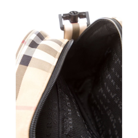 Authentic Burberry Golf House Check Pouch Cosmetic Travel Bag NEW - Picture 6 of 7